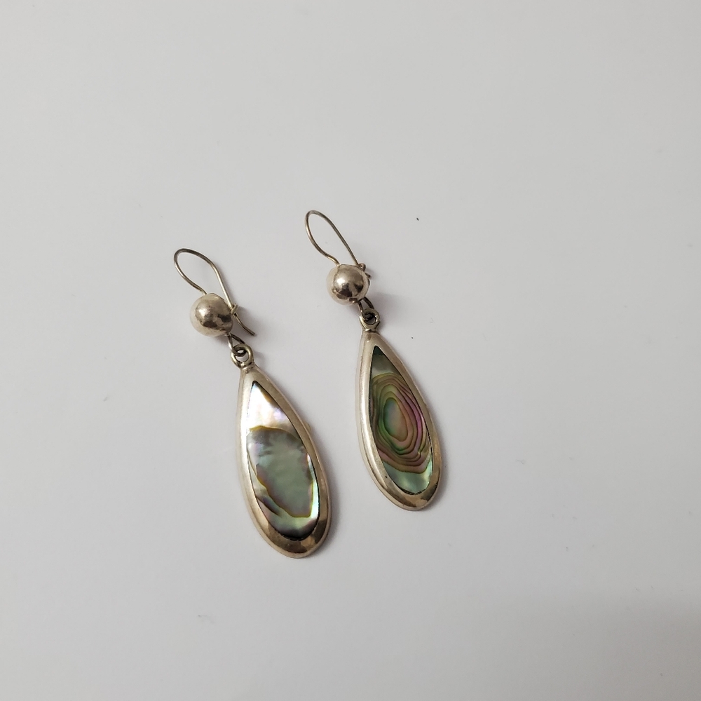 Sterling Silver 925 MOP Earrings